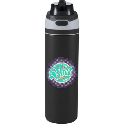 Elvin 28oz Recycled Stainless Flip Straw Bottle